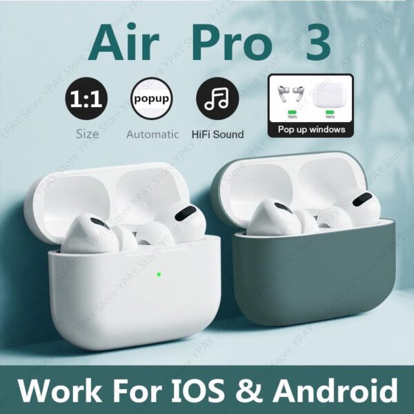 A3 Air Pods Pro Earbuds, smart phones