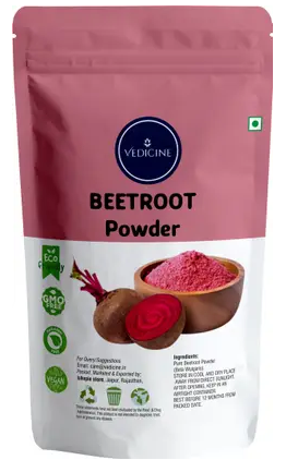 VEDICINE 100% Natural & Pure BEETROOT POWDER 100g (Beta vulgaris)  (100 g)