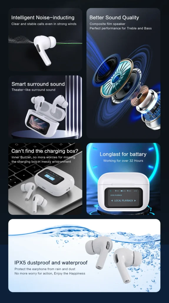 AirPods Pro Touch Screen AIR PODS, 3rd Generation
