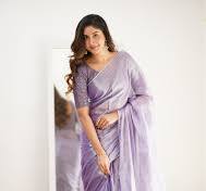 Elegant Tissue Saree – A Blend of Sheer Grace & Sophistication