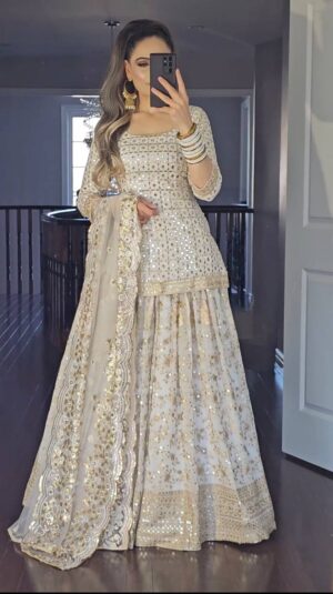 ✨ Sharara Lehenga: The Ultimate Glam Fusion ✨